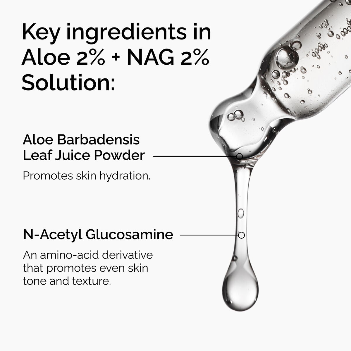 Aloe 2% + NAG 2% Solution - Bright Finish