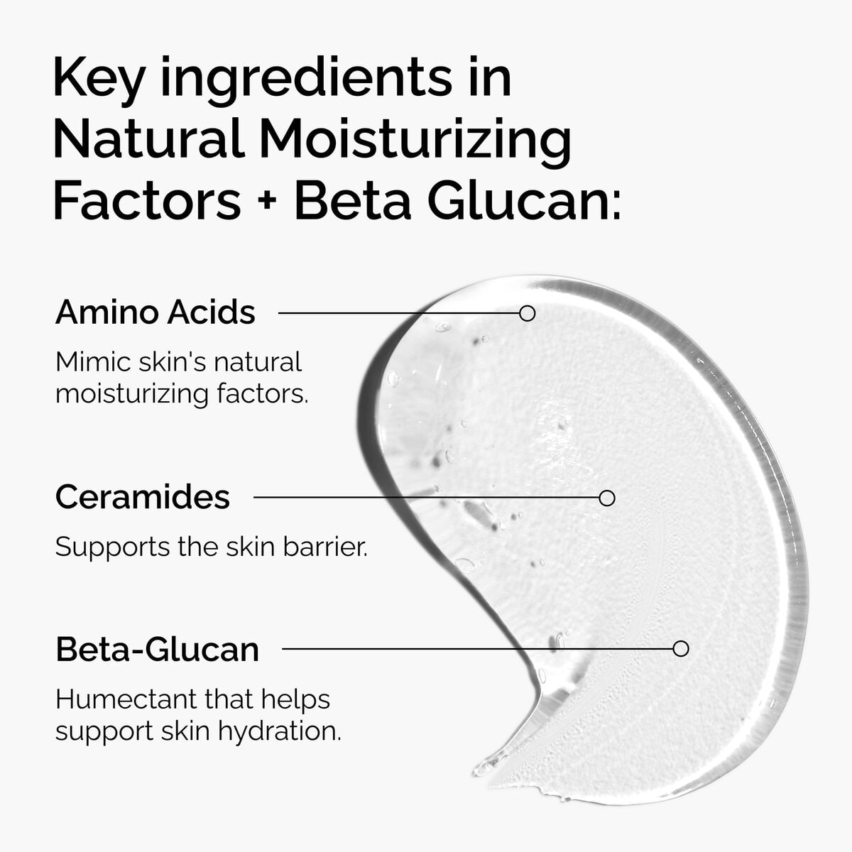 Natural Moisturizing Factors + Beta Glucan - Gentle Reset