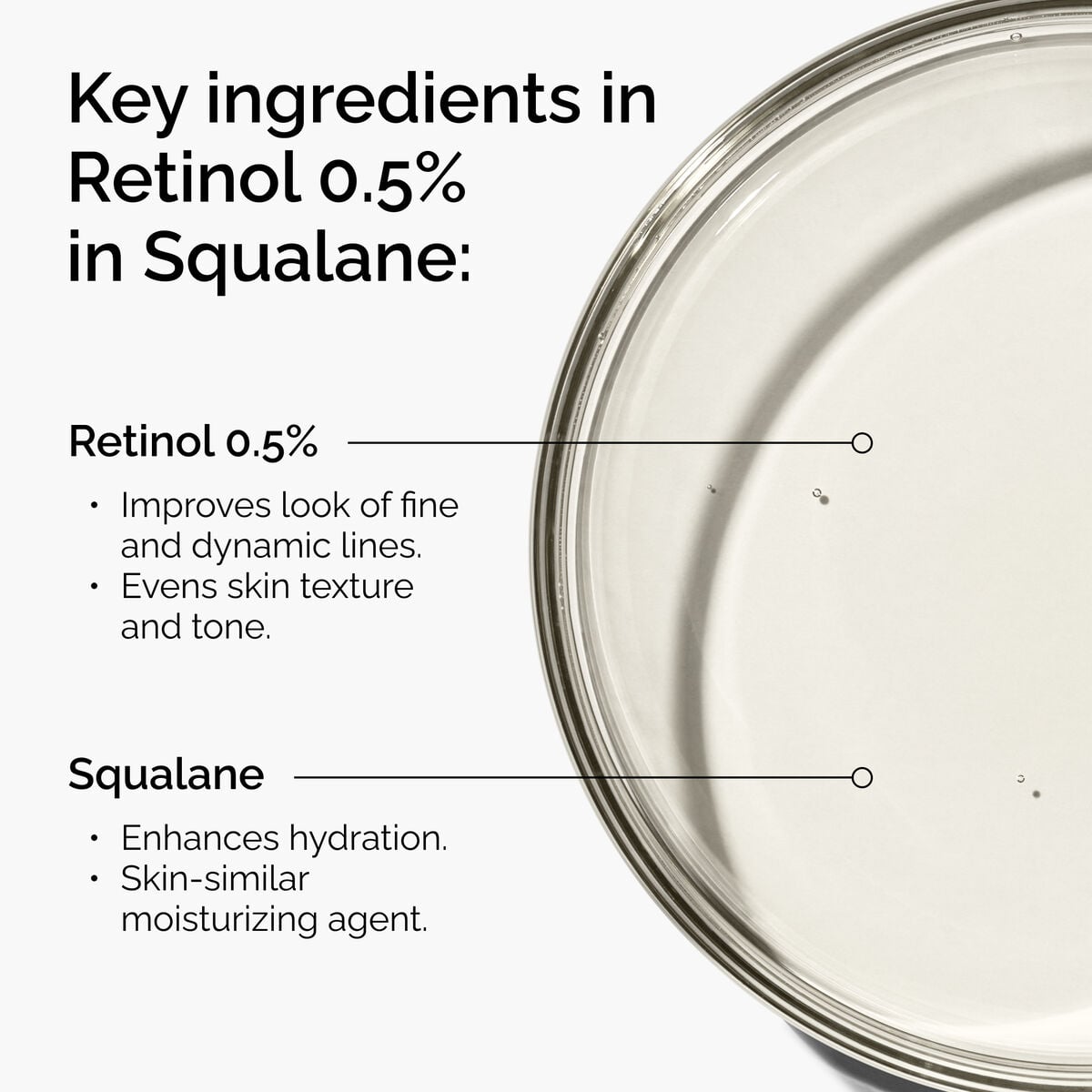 Retinol 0.5% in Squalane - Simple Care